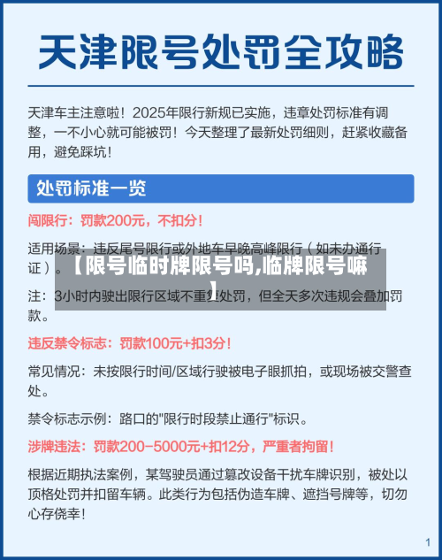 【限号临时牌限号吗,临牌限号嘛】