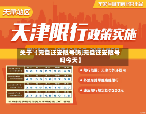 关于【元旦迁安限号吗,元旦迁安限号吗今天】
