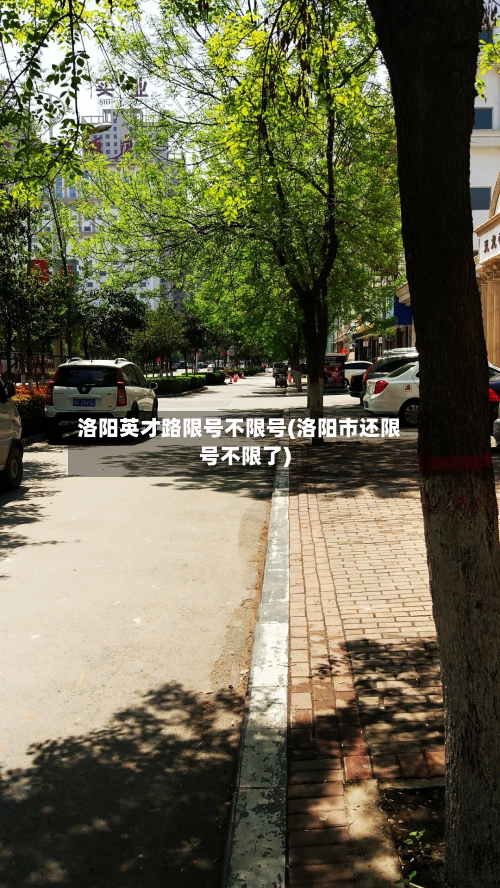 洛阳英才路限号不限号(洛阳市还限号不限了)