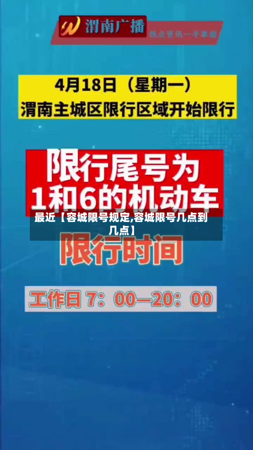 最近【容城限号规定,容城限号几点到几点】