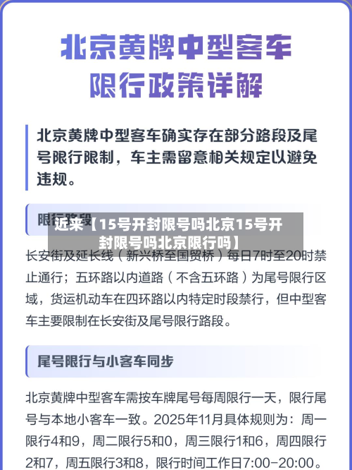 近来【15号开封限号吗北京15号开封限号吗北京限行吗】