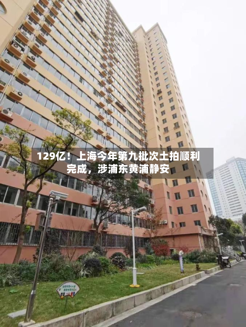 129亿！上海今年第九批次土拍顺利完成，涉浦东黄浦静安