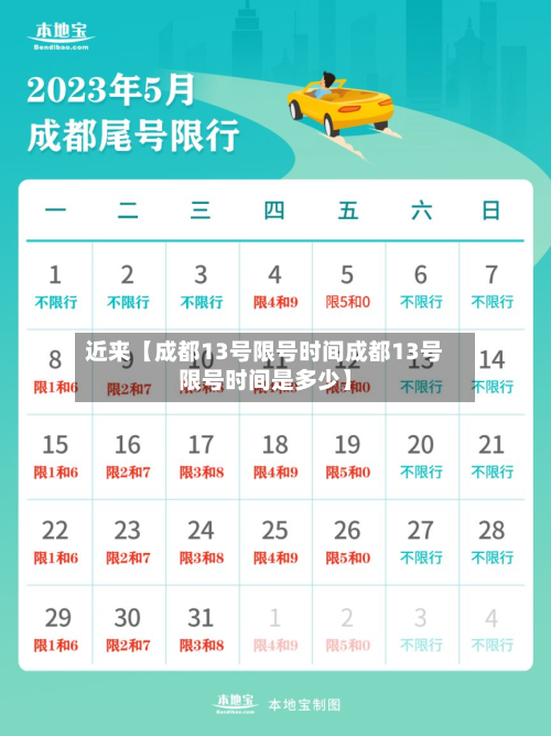 近来【成都13号限号时间成都13号限号时间是多少】-第2张图片