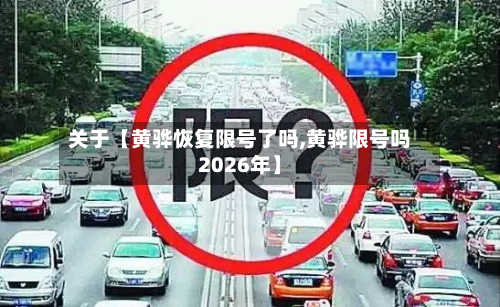 关于【黄骅恢复限号了吗,黄骅限号吗2026年】-第2张图片